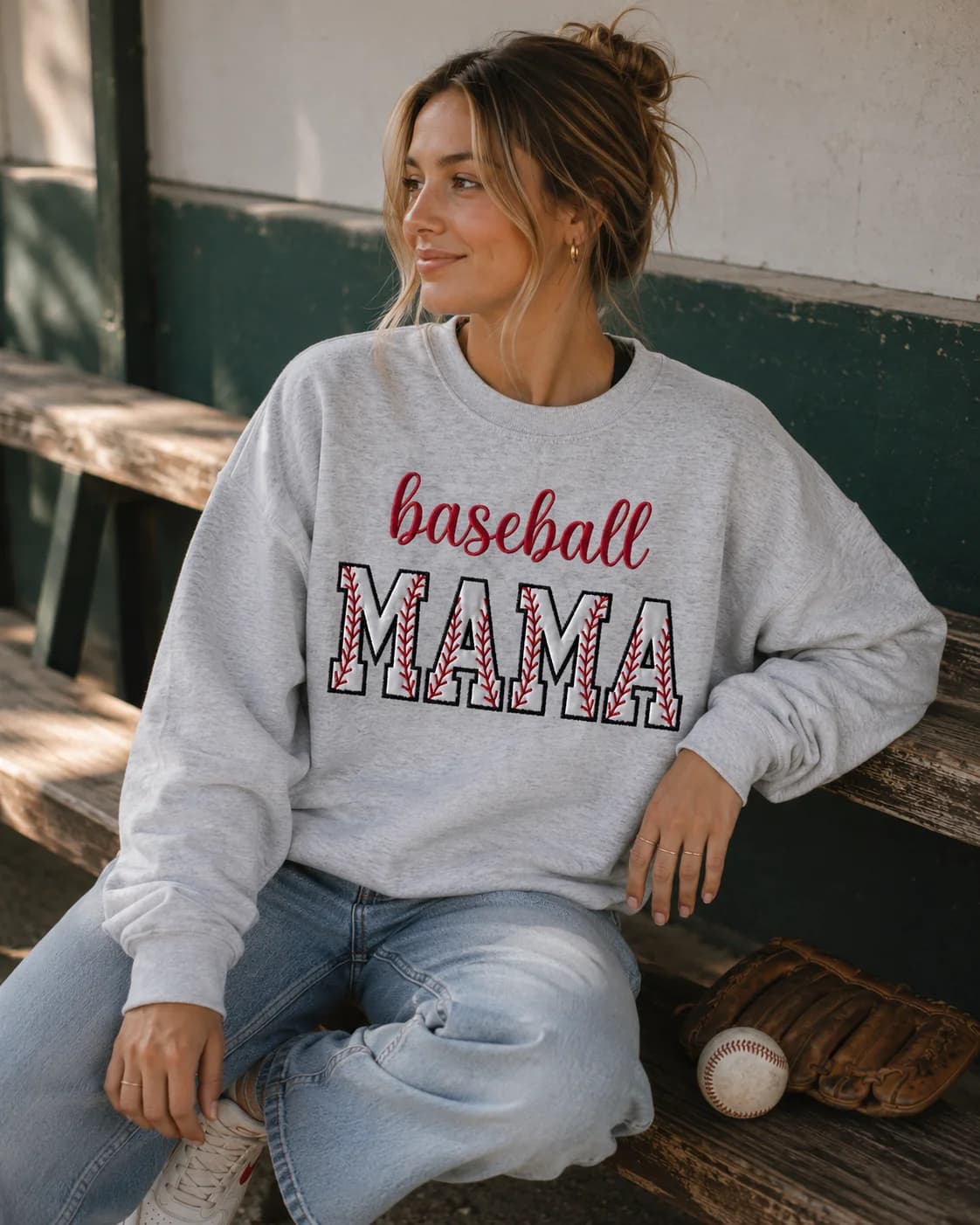 Baseball Mama Sweatshirt