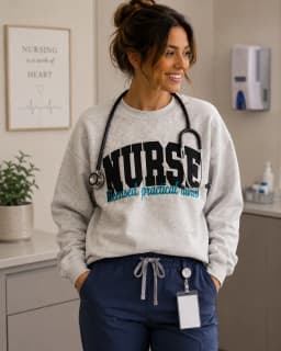 Specialty Profession Embroidered Sweatshirt