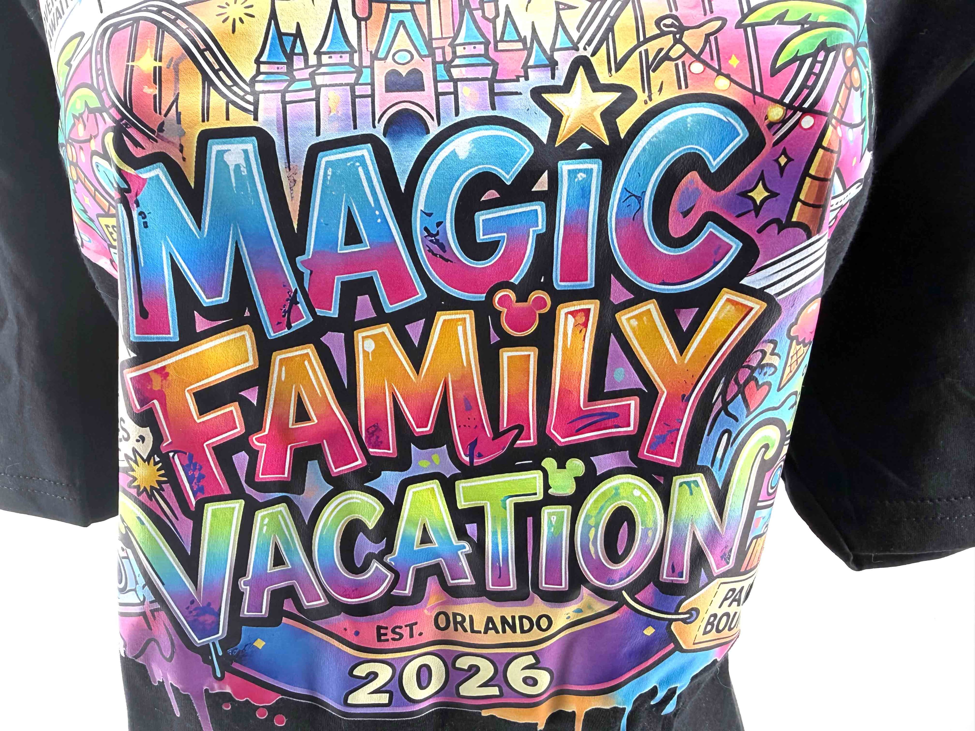 Full-color custom printed garment